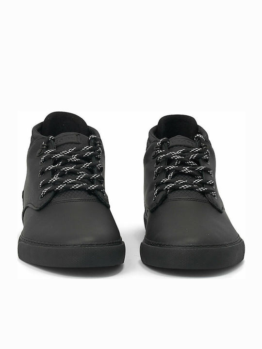Leder Schwarz Herrenstiefel
