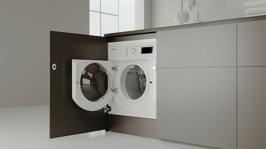 Whirlpool Încorporabil Mașină de Spălat Rufe 9kg 1400 Rotiri Al 6-lea Simț BI WMWG 91484E EU