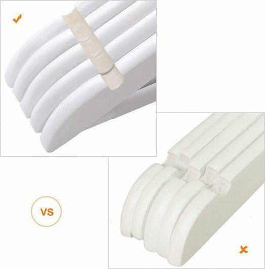 Songmics Clothes Hanger White CRW03W-50 50pcs