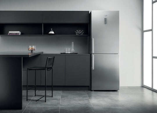 Hotpoint-Ariston 462лт В195.5xШ70xД75.5см. Inox HA70BE72X