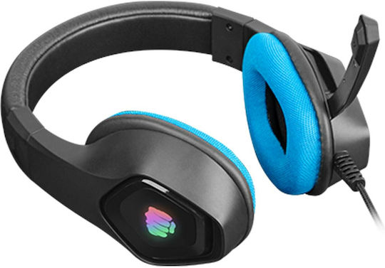 Fury Phantom Over Ear Gaming Headset με σύνδεση 3.5mm / USB