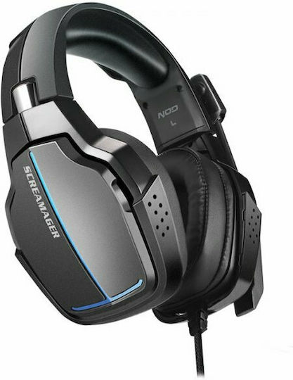 NOD Screamager RGB Over Ear Gaming Headset with Connectivity 2x3.5 mm / 3.5 mm
