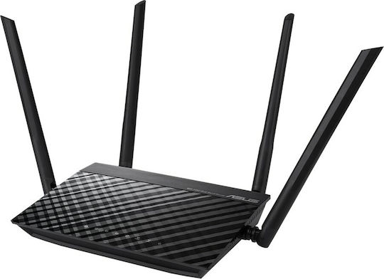 Asus RT-AC1200 v2 Безжичен Рутер Wi-Fi 5 - Wi-Fi 5 с 4 Порта Ethernet