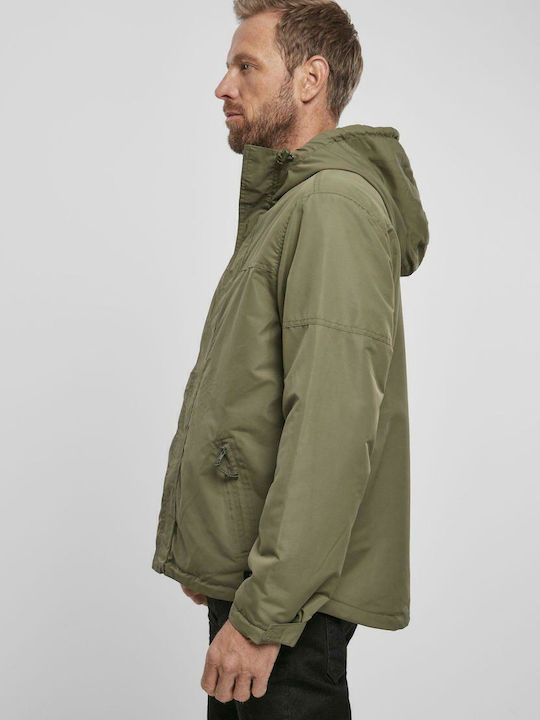 Frontzip Jacket Windproof Khaki