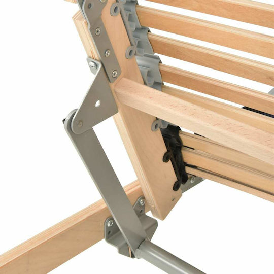 Ergonomischer Rahmen für Einzelbett 90x200cm mit Mechanismus