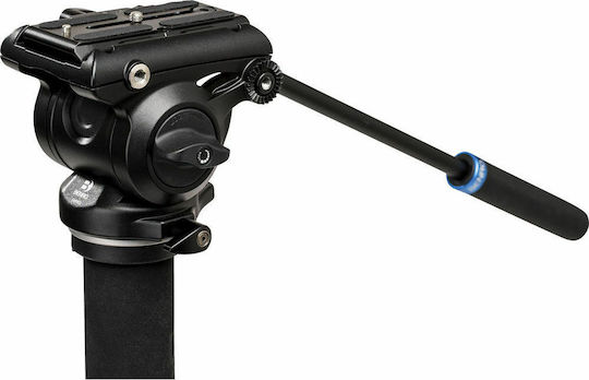 Benro Benro Aluminium Fotostativ Monopod Kit mit Dreibeinbasis mit Hydraulischer Kopf und Maximalbelastung 4kg