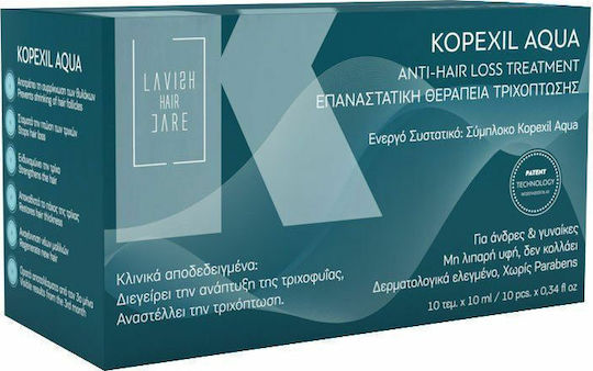 Lavish Care Kopexil Aqua Hair Ampoules against Hair Loss 10x10ml