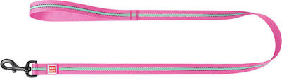 Collar Waudog Guide Phosphorescent Pink 122 x 2.5cm