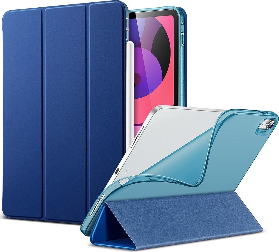 ESR Rebound Slim Flip Cover Δερματίνης Σιλικόνης Navy iPad Air Skroutz gr