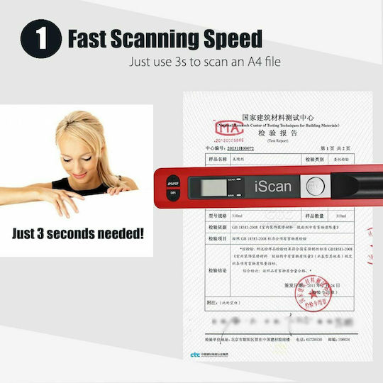 Clever CleverScan Scanner Χειρός A4