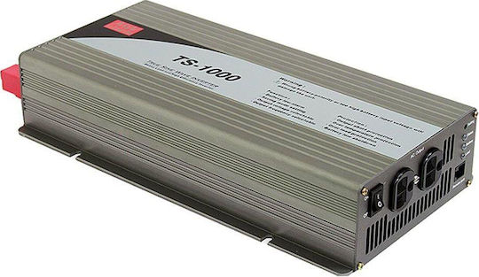 Mean Well TS-1000-224B Pure Sine Wave Inverter 1000W 24V Single Phase