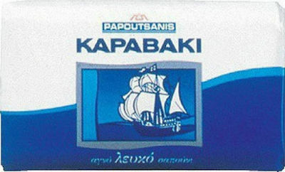 Papoutsanis Καραβάκι Σαπούνι Λευκό Soap Bar 100gr