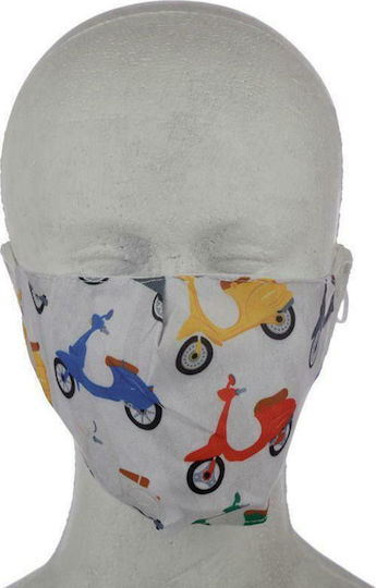 Puckator Wiederverwendbare Gesichtsbedeckung Large 12+ Jahre Schutzmaske Stoff Groß Mehrfarbig MASK19L 1Stück