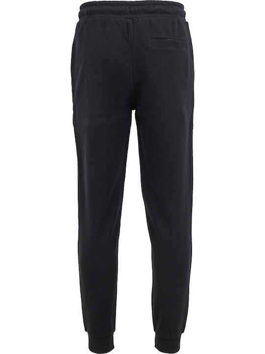 Nautica Men's Sweatpants with Rubber Black