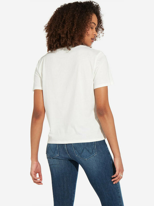 Wrangler Women's T-shirt White W7P3EVX02