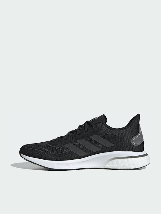 Adidas Supernova Sport Shoes Running Core Black / Grey Six / Silver Metallic