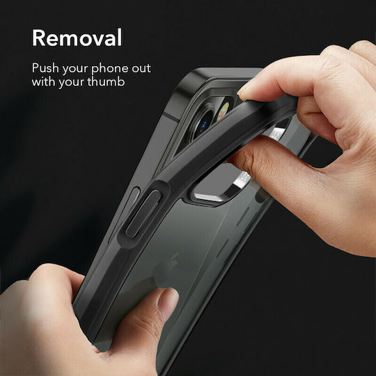 ESR Ice Shield Back Cover Σιλικόνης Μαύρο (iPhone 12 Pro Max)