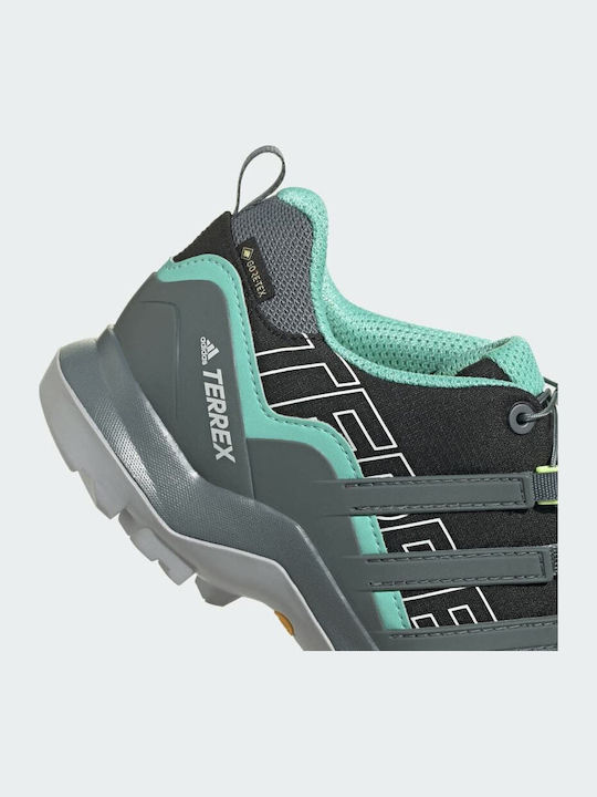 adidas Terrex Swift R2 GΤΧ Γυναικεία Ορειβατικά Παπούτσια Αδιάβροχα με Μεμβράνη Gore-Tex Core Black / Blue Oxide / Acid Mint