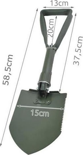 SPM Überlebensset mit Schaufel 58,5cm und Säge Abgerufen von