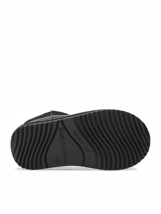 Stiefeletten Kinder-Schneestiefeletten Schwarz