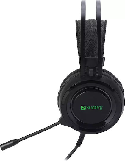 Sandberg Dominator Over Ear Gaming Headset με σύνδεση 3.5mm / USB / 2x3.5mm