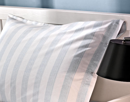 Saint Clair Комплект чаршафи Единично Памучни Stripes 250см 3бр Saint Clair Комплект чаршафи Единично Памучни Stripes 250см 3бр