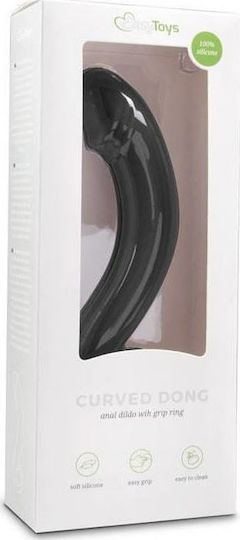 Easytoys Anal Dildo Silicone Black 17.5cm