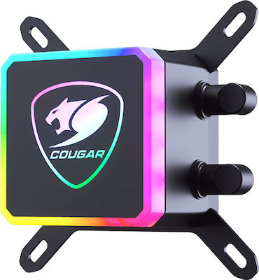 Cougar AQUA 280 140mm Dual Fan CPU Water Cooler with RGB Lighting for 1200/115x Socket
