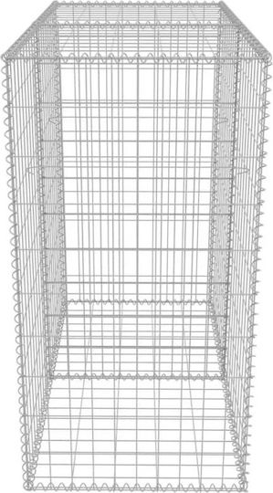 vidaXL Garden Fencing Material 1pcs Silver