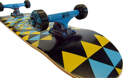 Fish Skateboards The Eye Fish Complete Shortboard 8" Multicolour