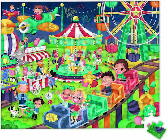 Kids Puzzle The World of Luna Park for 4+ years old+ Years 100pcs Eureka