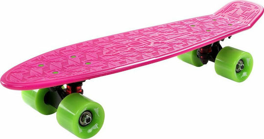 Flybar 22" Plastic Complete Skateboard Pink Complet Placa Penny Roz