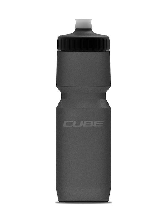 Cube Feather Cycling Plastic Water Bottle 750ml Black