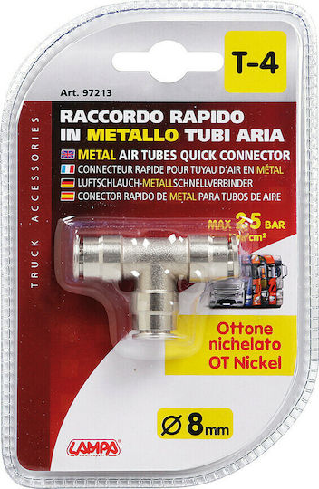Lampa T-4 Connector Metallic 8mm