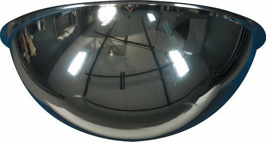 Next Systems Αξεσουάρ Σήμανσης Καθρέπτης Επιτήρησης σε Σχήμα Ημισφαιρίου 80cm σε Ασημί Χρώμα