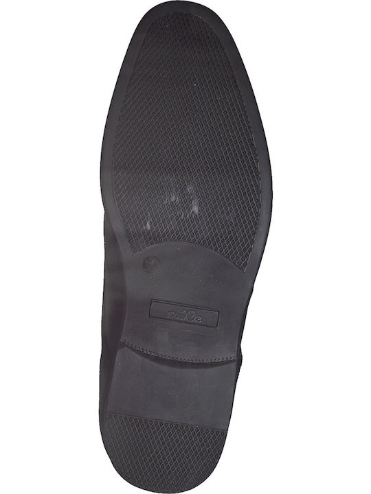 Δερμάτινα Ανδρικά Oxfords Μαύρα