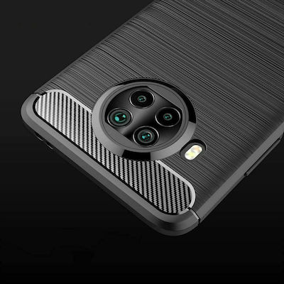 Tech-Protect TPU Carbon Back Cover Σιλικόνης Μαύρο (Mi 10T Lite)