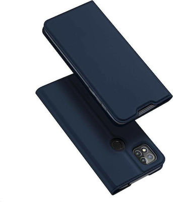 Dux Ducis Skin Pro Buchen Sie Synthetisches Leder Blau (Redmi 9C)