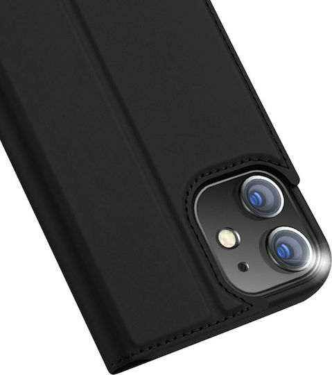 Dux Ducis Skin Pro Book Δερματίνης Μαύρο (iPhone 12 / 12 Pro)
