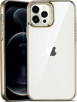 ESR Halo Umschlag Rückseite Silikon Gold (iPhone 12 Pro Max)