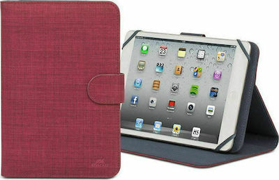 Rivacase 3317 Flip Cover Synthetic Leather Red (Universal 9-10.1") 3317