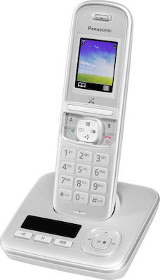 Panasonic KX-TGH720 Ασύρματο Τηλέφωνο με Aνοιχτή Aκρόαση Ασημί