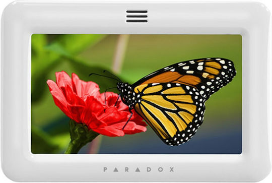 Paradox TM50 Security Access-Control Keypad Touch with Screen White