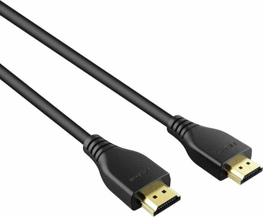 Trust GXT 731 Ruza HDMI 2.1 Ultra High Speed 48Gbps 4K 120Hz HDR VRR Cable HDMI Male - HDMI Male 1.8m Black