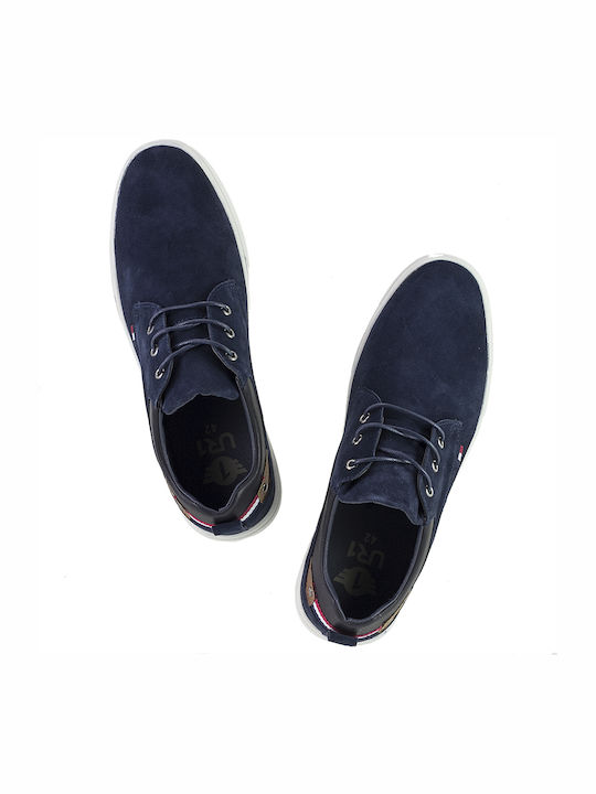 D2227 Herren Freizeitschuhe Blau