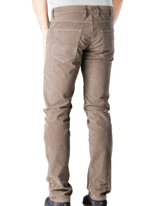 Replay Grover Dyed Men's Trousers Brown