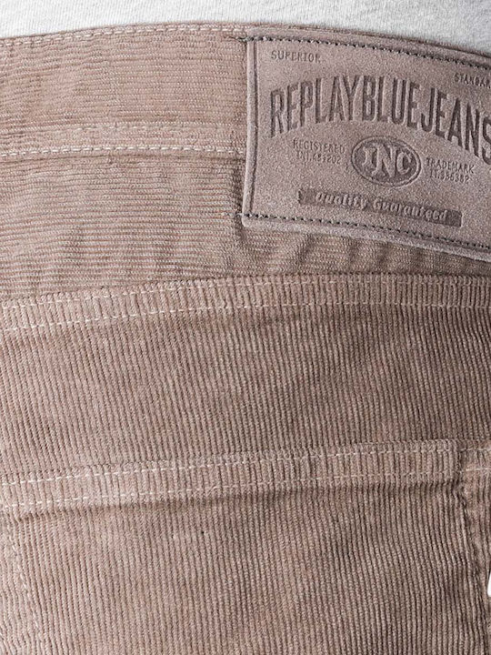 Grover Dyed Trousers Brown