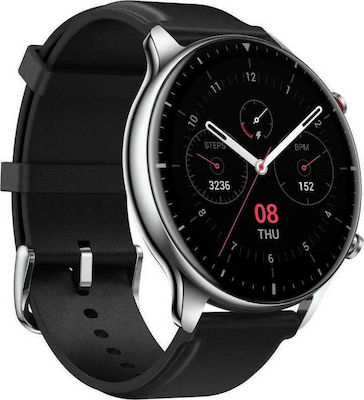 Amazfit GTR 2 Oțel inoxidabil 46mm Rezistent la apă Smartwatch cu Pulsometru (Classic Edition)