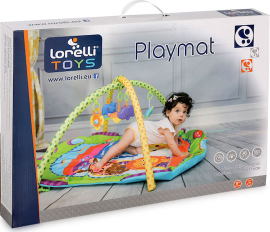 Lorelli Activity Playmat Safari Green for 0+ months (LxWxH) 93x93x57cm