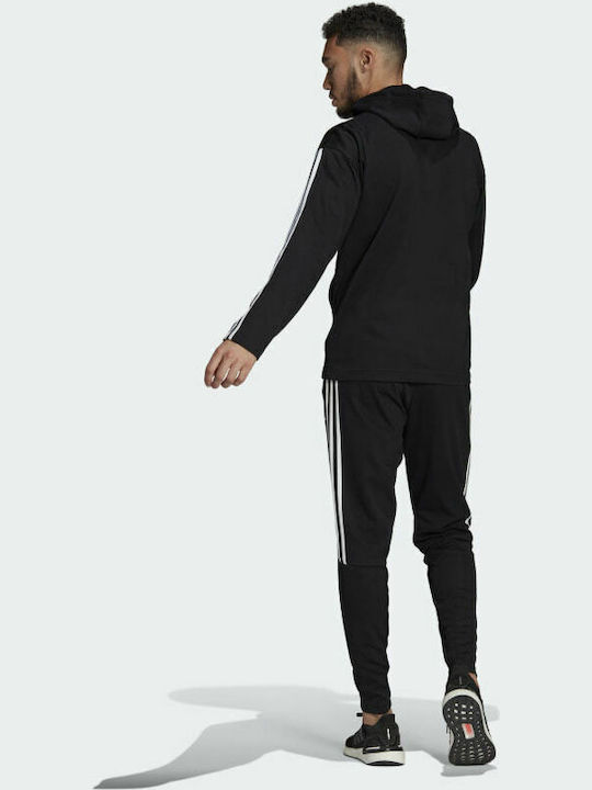 Adidas Sportswear Σετ Φόρμας με Λάστιχο Μαύρο